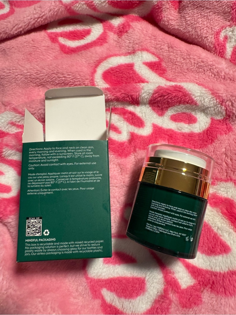 FARSALI The Reset Renewal Fluid Cream 1oz New In Box $39 - Picture 2 of 2
